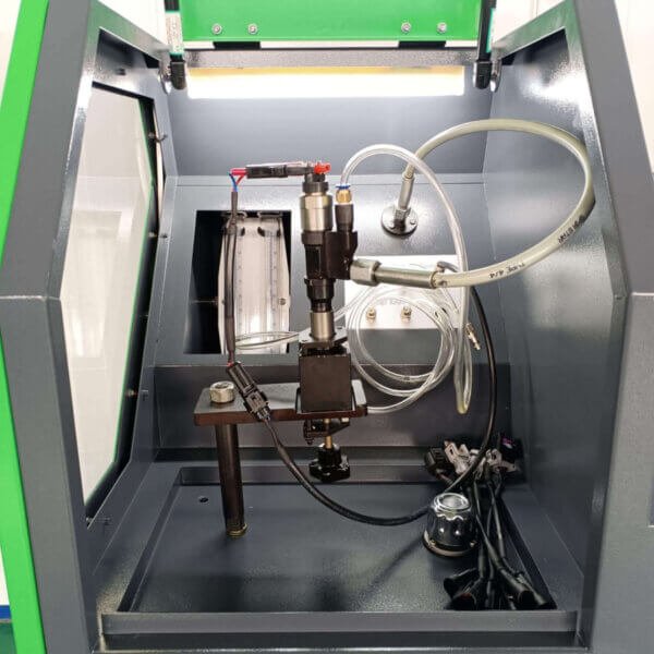 Diesel common rail injector test bench