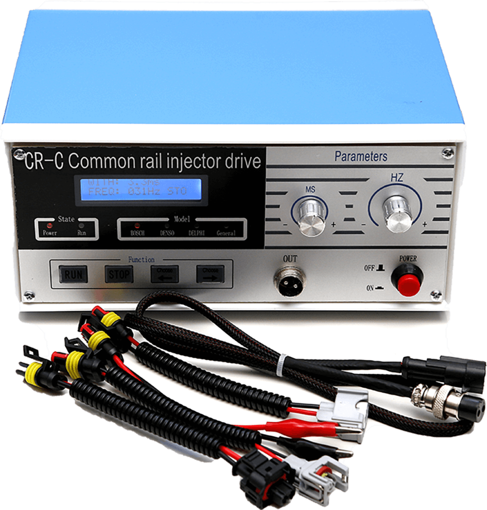CR-C common rail injector tester is a easy operated tool, could do the test with the injector hand pumps